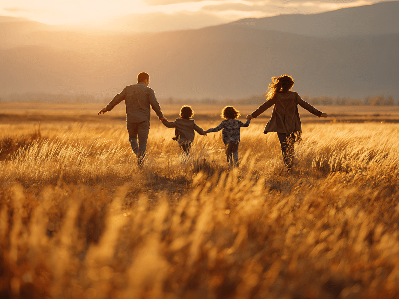 Ebeveyn kaybı yaşayan üzgün çocuk